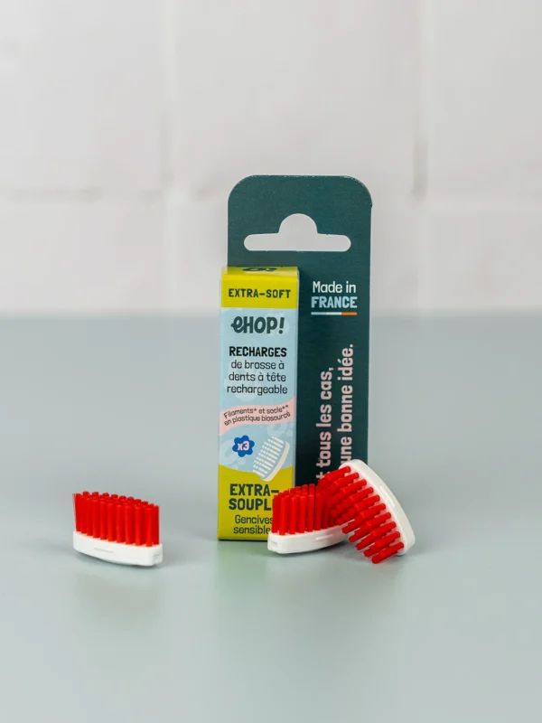 Têtes souples pour brosse à dents rechargeable - ehop ! têtes souples brosse à dents rechargeable