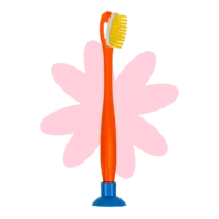 brosse a dents rechargeable orange enfant