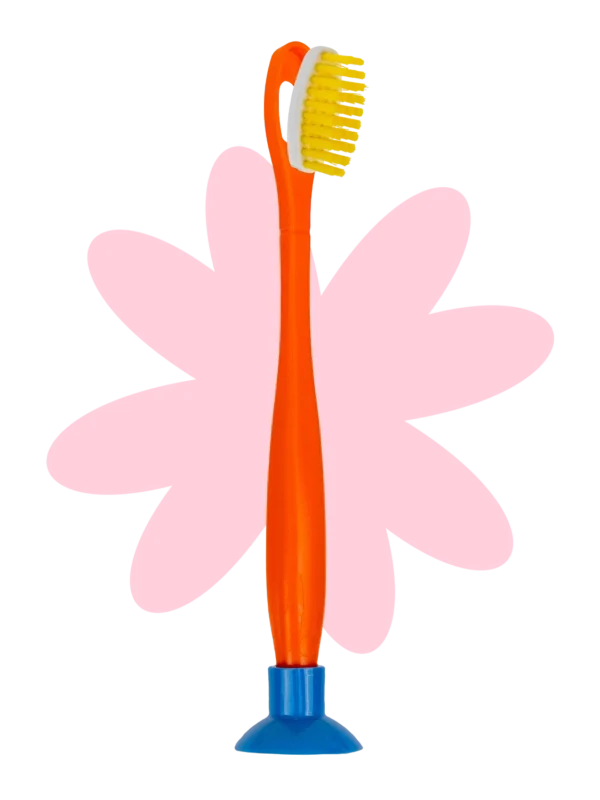 brosse a dents rechargeable orange enfant